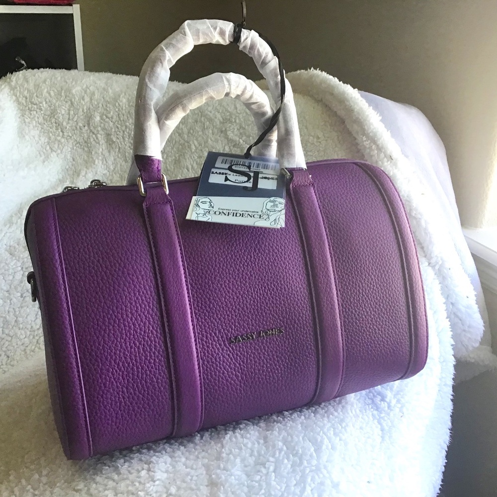 Sassy Jones Purple Dottie 2.0 NWT